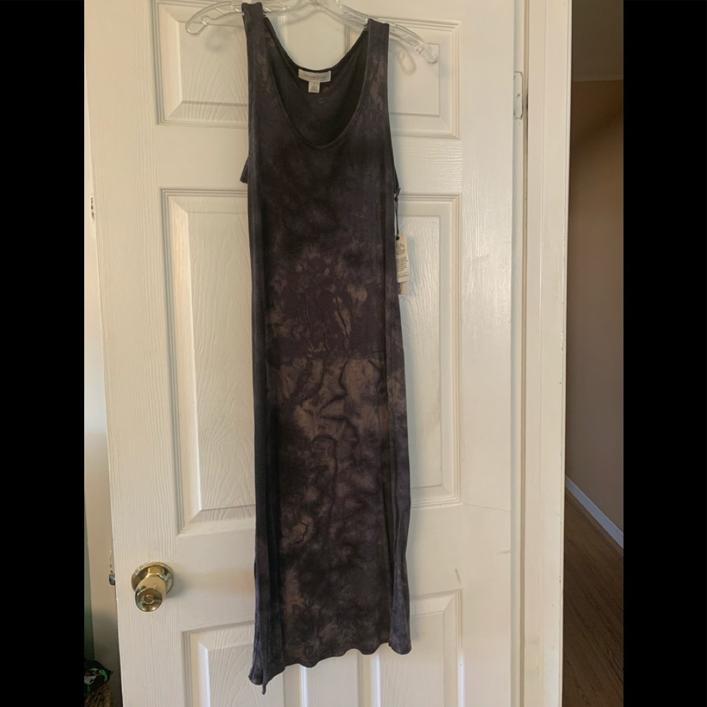 Tye dye tank top dress